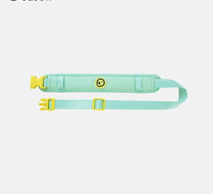 Mint blue hands-free waist leash product view
